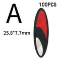 thumbnail image 1 of 100pcs Luya Faux Appât Flash Plat Autocollant Retour Colle Simulation Fisheye, 1 of 6