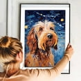thumbnail image 5 of Otterhound Dog Art Print Poster, Wall art Painting Decor, Starry Night Van Gogh Art Home Decor Artwork For Bedroom Living Room Bathroom Decor, 5 of 5