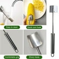 thumbnail image 5 of 2-Pack Corn Cob Peeler Set - Professional Stainless Steel Corn Stripping Tool with Ergonomic Handle, Efficient Corn on the Cob Remover & Peeler, 5 of 8