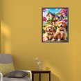 thumbnail image 2 of 5D DIY Kit para Cachorros Del Arte Artesanal 30x40cm, 2 of 9