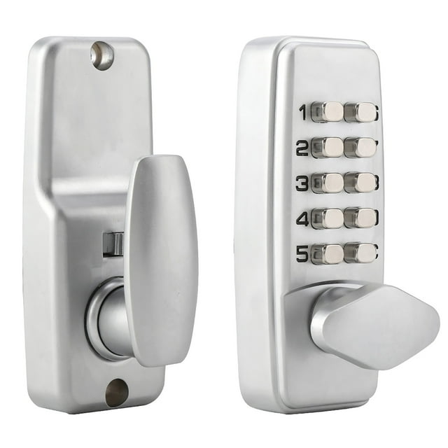 Serrure de Porte à Mot de Passe Facile à Installer, Serrure de Porte Codée, Alliage de Zinc Sécurité Durable pour Porte de Maison pour Porte de Bureau