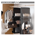 thumbnail image 2 of 2pcs Organizador Colgantes Para Bolsos Con 6 Compartimentos Xtellar negro, 2 of 3