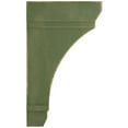 thumbnail image 2 of 2 1/4"W x 6"D x 10"H Stockport Wood Vintage Decor Bracket, Restoration Green, 2 of 6