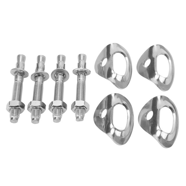 Climbing Anchor Bolt, 4 Pair Easy To Install Climbing Hanger For Aerial Work ANGGREK Rock Climbing Anchor