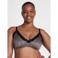 thumbnail image 2 of Joyspun Women's Shine and Lace Bralette, Sizes XS-XXXL, 2 of 5