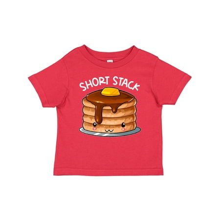 

Inktastic Short Stack Cute Pancake Breakfast Gift Baby Boy or Baby Girl T-Shirt