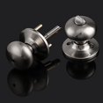 thumbnail image 7 of Interior Door Knobs with Lock, Privacy Door Locks for Bedroom, Flat Ball Bathroom Door Locks, Keyless Door Lock Knobs, 3 Pack, 7 of 7