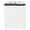 Gray, variant on TABU Portable Washing Machine,17.6lbs Compact Twin Tub Washer & Dryer with Drain Pump,Blue