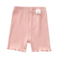 thumbnail image 2 of Zecgelong Girls Summer Casual Shorts Thin Elastic Waist Toddler Outfit Comfortable Breathable Soft Girls School Uniform Pants Size 3-4 Years, 2 of 5