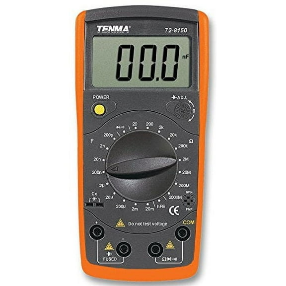 TENMA 72-8150 CAPACITANCE METER WITH RESISTANCE