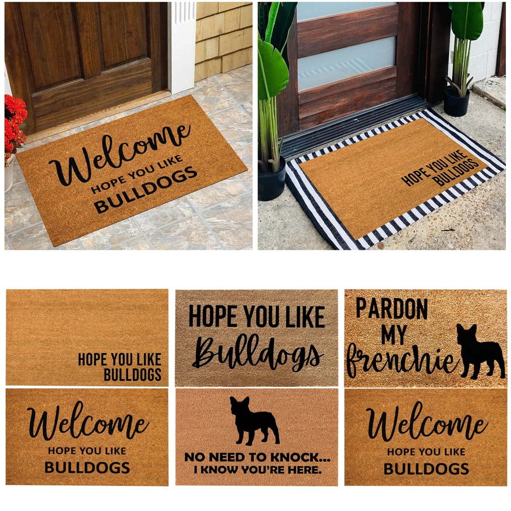 I hope you like bulldogs doormat deals