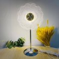 thumbnail image 3 of Amdohai USB Table Lamp Modern Desk Lamp LED Bedside Night Light Eye Protection Reading Lamp Windmill Shaped Decoration 3 Light Colors, 3 of 8