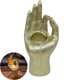 thumbnail image 1 of Portavelas de yoga de Buda, mesa de mano mudra, candelabros, decoración, estatuilla, oficina en casa, estatuilla de colección relajante, regalo Zhivalor LKX-1253, 1 of 4