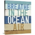 thumbnail image 1 of Global Gallery's 'Beachscape Inspiration V' By Michael Mullan Stretched Canvas Wall Art, 1 of 4