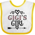 thumbnail image 3 of Inktastic Gigi Girl Granddaughter Girls Baby Bib, 3 of 4