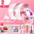 thumbnail image 2 of Blow Bubbles Double Sided Tape for Home Bathroom Decoration Kids Adults 2pcs with bucket perfecl Cintas de doble cara, 2 of 4