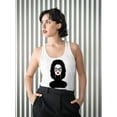thumbnail image 2 of Fashion Woman With Red Lips. Tank Women -Image by Shutterstock, Female XX-Large, 2 of 4