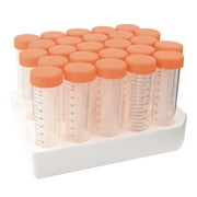 Unique Bargains Chemical Lab Sample Testing Centrifuge Tubes Vials 50ml 1.7oz 25 Pcs