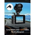 thumbnail image 7 of Dash Cam Front and Rear, 2.5K+1080P Dual Dash Camera for Cars, 2’’ Display Mini Car Camera, G-Sensor Dashcam, Night Vision, 24H Parking Mode, Loop Recording, 170°Wide Angle,, 7 of 7
