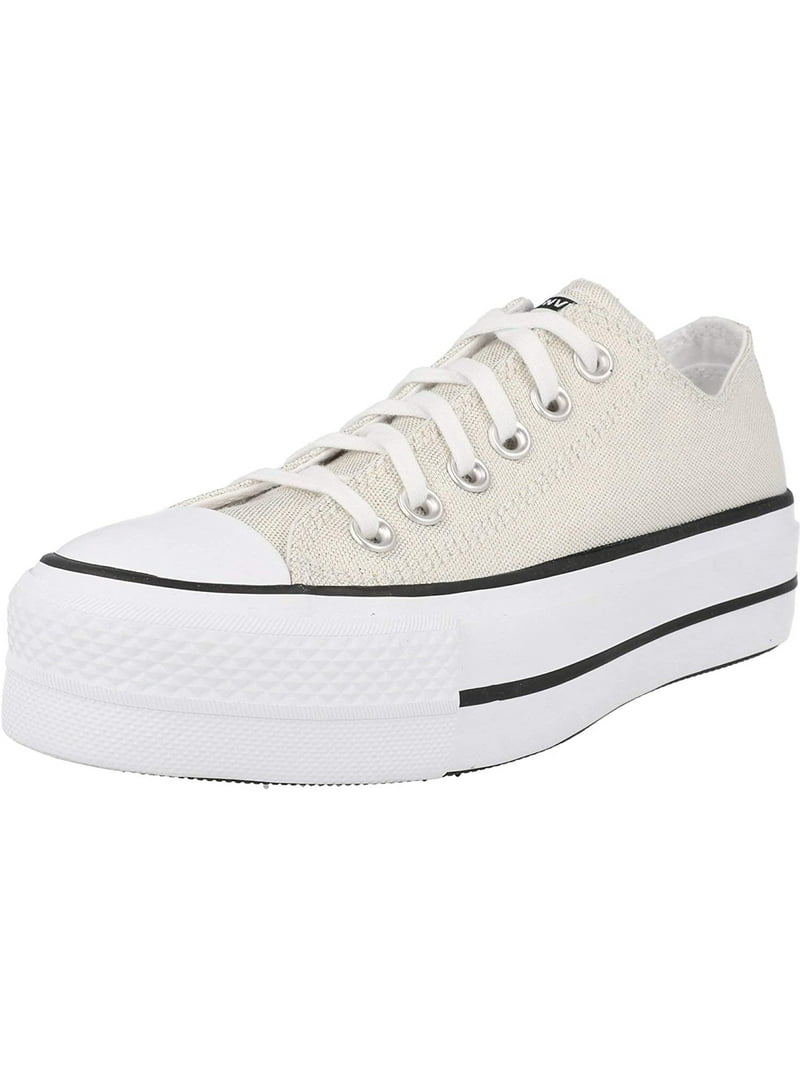 Converse Chuck Taylor All Lift - Industrial Glam Trainers Women Silver Low Top Trainers Shoes -