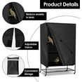 thumbnail image 4 of Colourtree Bird Cage Cover, Heavy Duty & Waterproof, Fade-Resistant, Universal Pet Cage Cover for Night for Cats, Mink, Totoro, Parakeet, Parrot and Small Animals, 4 of 8