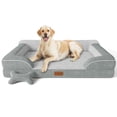 thumbnail image 1 of Cama para perros CWAWZ Jumbo Orthopaedic con gel refrigerante y espuma viscoelástica, 1 of 9
