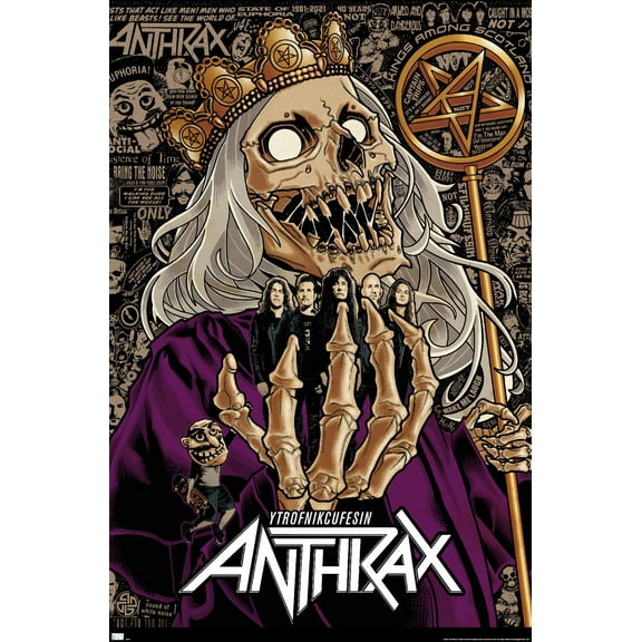 Anthrax - Ewing 40 Wall Poster, 22.375" x 34"