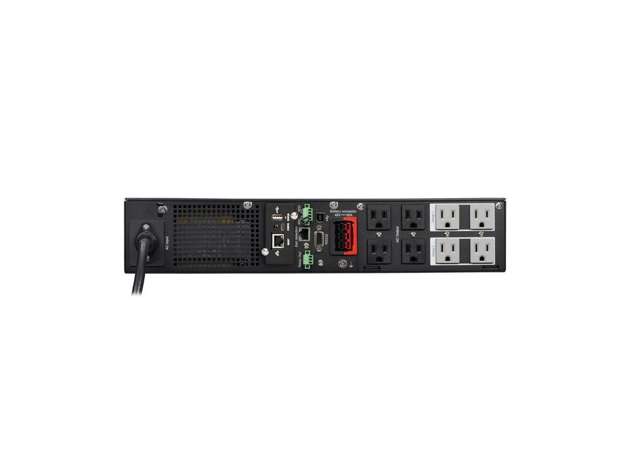 Tripp Lite SmartPro 1.5kVA 1.35kW Line-Interactive Sine Wave 2U UPS, SNMP Card