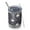 Dark Christmas Snowman, variant on 12oz Tumblers Blue Christmas Polar Bear Pattern Vacuum Insulated Stainless Steel Travel Tumbler Cups Mug with Lid and Straw for Beer,Coffee,Beverages with Cleaning Brush for Cold & Hot Drinks