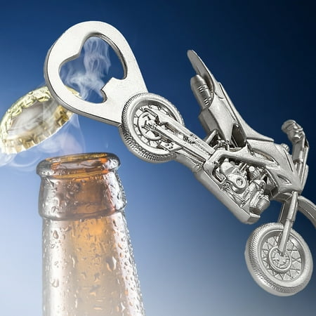 Ouvre-bouteille de bière en forme de moto vintage Style unique