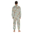 thumbnail image 7 of joogoo Cute Bulldogs Baseballs Unisex Adults Onesies Pajamas Jumpsuits M, 7 of 7