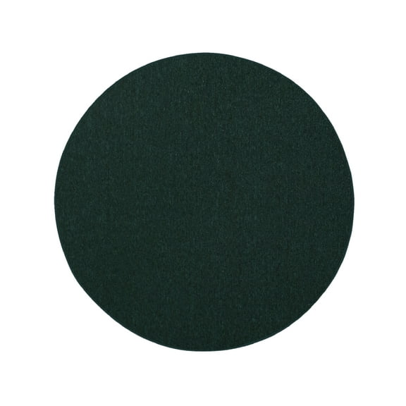 Furnish My Place Neyland Custom Rug - 7 ft., Round, Dark Green, Floor Area Rug for Patio, Garden, Hallway, Living Room