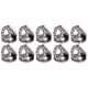 thumbnail image 4 of Juego de 10 piezas de repuesto de cojinetes de bolas de empuje de dirección única Bling Bling 51202, 4 of 12