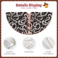 thumbnail image 4 of Kdxio Hand Drawn Snake Print Christmas Tree Skirt Christmas Xmas Tree Skirts Mat for New Year Holiday Christmas Party Decorations-48", 4 of 7