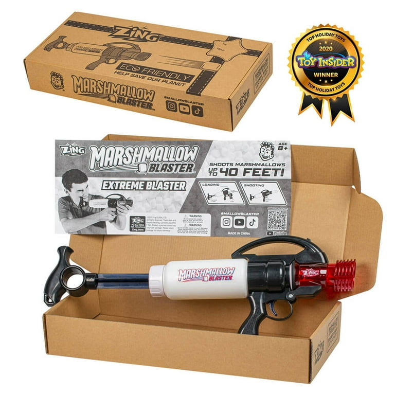 marshmallow  Zing Marshmallow Blaster - Extreme Shooter Gun Toy, Edible
