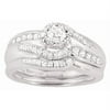 Keep Sake Ks Love Ballad 1/2 Ct Wg Bridal Set