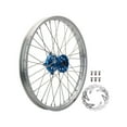 thumbnail image 2 of Tusk 1933590007990B-23E4Cb Impact Complete Front Wheel Package 21 X 1.60 Silver Rim/Silver Spoke/Blue Hub for Yamaha Yz250 2001-2016, 2 of 4