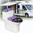 thumbnail image 6 of HELLHERO Iridescent Hummingbird Toilet Seat Covers & 2 Piece Set Bathroom Seat Covers & Soft for Toilet, 6 of 8