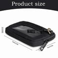 thumbnail image 3 of The ' Wallet 2Nd Gen The ' Wallet The Card Wallet Keychain Wallet，Women'S Portable Nylon Keychain Buckle Purse Polyester Zipper Id Card Bag Id Card (Green),1×Ladies Portable Nylon Key Chain Wallet, 3 of 9