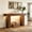 Walnut Brown, variant on 63" Long Console Table for Entryway, Farmhouse Sofa Hallway Table with Motion-Sensor LED Light & 5.9" Thickened Top, Wooden Foyer Table for Behind Couch/Living Room, Walnut