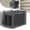 Black, variant on Air Conditioner Covers for Outside: U Shaped Window Air Conditioner Cover, AC Mesh Cover for Outside Unit, 8000BTU, 12000BTU, Easy Air Flow, Anti-Leaf, Breathable, White, 20" x12.2" x13.4"