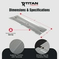 thumbnail image 3 of Titan Ramps 6 Foot Single-Fold Aluminum Wheelchair Ramp, 600 Pound Capacity, 3 of 12
