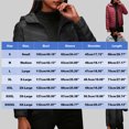 thumbnail image 3 of Xdegoge Womens Lightweight Quilted Jackets Full Zip Stand Collar Hooded Padded Coats with Pocket Casual Plus Size Winter Warm Puffer Jacket 2025, 3 of 4
