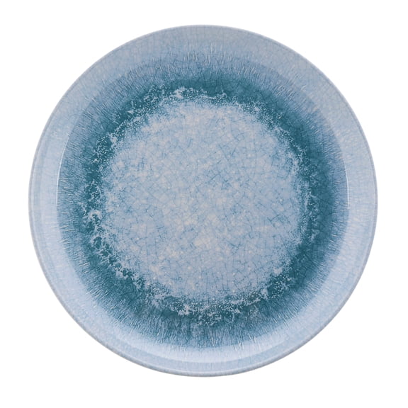 Better Homes & Gardens Eco-Friendly Bamboo Melamine Blue Dinner Plate 10.75 Inch
