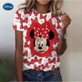 thumbnail image 4 of Nueva camiseta de mujer de los años 90, ropa de moda con estampado de Mickey Mouse, camiseta para mujer, ropa de manga corta con gráficos Harajuku, top para mujer, 4 of 4