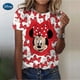 thumbnail image 5 of Nueva camiseta de mujer de los años 90, ropa de moda con estampado de Mickey Mouse, camiseta para mujer, ropa de manga corta con gráficos Harajuku, top para mujer, 5 of 5