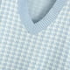 thumbnail image 4 of Pntutb - Camiseta informal con cuello en V para mujer, color colisión, sin mangas Pntutb Pntutb-3951, 4 of 5