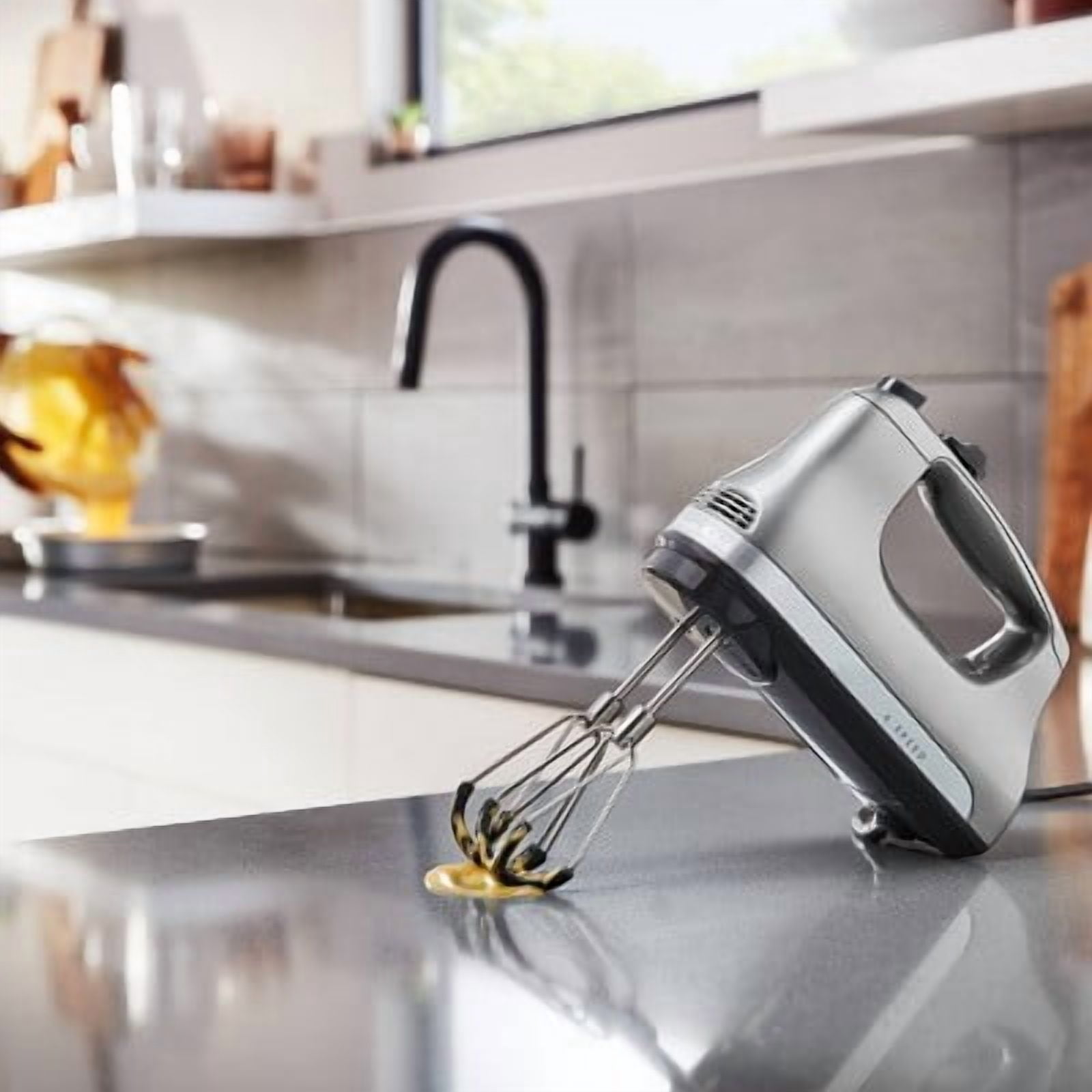 Flex Edge Beater Accessory for Hand Mixer - Silver: Stainless Steel, Dishwasher-Safe, Standard Beaters