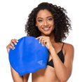 thumbnail image 4 of Trisens Extra Large Swimming Cap for Women and Men,Unisex Adults Silicone Swim Cap for Long Hair,Long Thick Curly,Dreadlocks,Dreadlocks Weaves Braids, 4 of 7