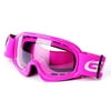 GLX YH15 Anti-Fog Impact-Resistant Kids Youth ATV Off-Road Dirt Bike Motocross Goggles for Boys & Girls (Pink, one_Size)